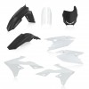 KIT PLÁSTICOS COMPLETO ACERBIS SUZUKI RM-Z 250 2019 - 2020 BRANCO / PRETO